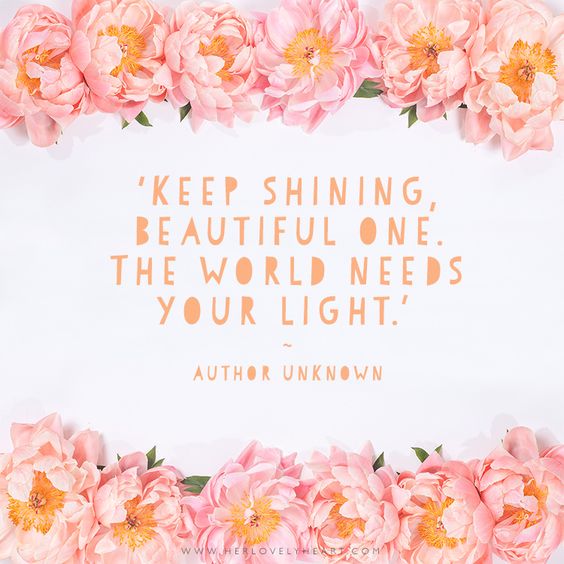 keep shining
